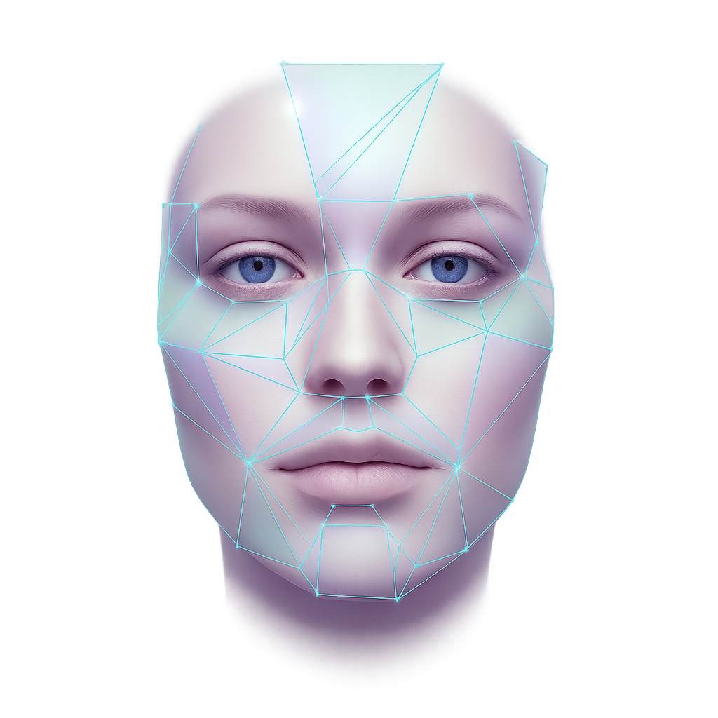 Face geometry visualization
